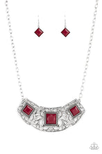 Load image into Gallery viewer, Paparazzi - Feeling Inde-PENDANT - Red Necklace - Paparazzi Accessories