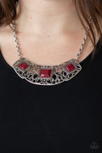 Load image into Gallery viewer, Paparazzi - Feeling Inde-PENDANT - Red Necklace - Paparazzi Accessories