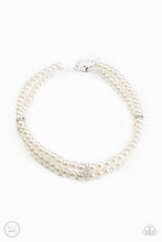 Load image into Gallery viewer, Paparazzi -  On Your Party Dress - White Pearl Choker Necklace - Paparazzi Accessories