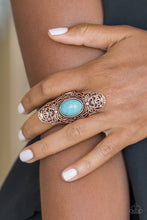 Load image into Gallery viewer, Paparazzi - Ego Trippin - Copper Ring - Paparazzi Accessories