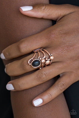 Paparazzi - Wanderlust Wanderer Copper Ring - Paparazzi Accessories