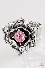 Load image into Gallery viewer, Paparazzi - Glowing Gardens - Pink Ring - Paparazzi Accessories