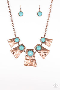 Cougar Copper Necklace - Paparazzi Accessories - Paparazzi Accessories