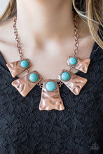 Load image into Gallery viewer, Cougar Copper Necklace - Paparazzi Accessories - Paparazzi Accessories