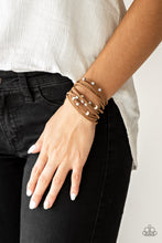 Load image into Gallery viewer, Colorfully Coachella Paparazzi White Urban Bracelet