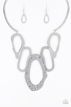 Load image into Gallery viewer, Paparazzi- Prime Prowess - Silver Necklace - Paparazzi Accessories