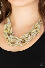 Load image into Gallery viewer, Paparazzi - City Catwalk - Gold Seed Bead -Necklace - Paparazzi Accessories