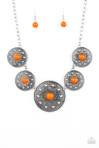 Paparazzi - Hey, SOL Sister - Orange Necklace -Jewelry