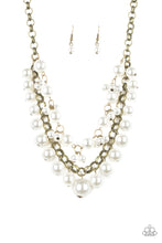 Load image into Gallery viewer, Paparazzi - BALLROOM Service - Brass Necklace - Paparazzi Accessories