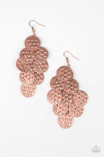Load image into Gallery viewer, The Party Animal - Copper Earrings-Paparazzi Accessories - Paparazzi Accessories