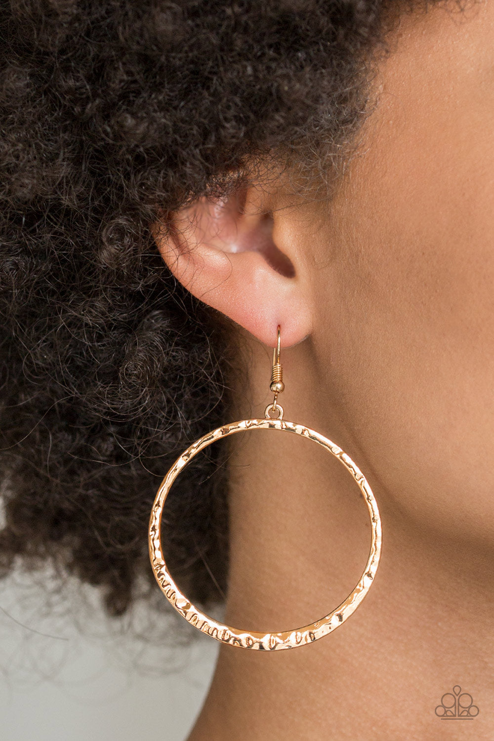 So Sleek - Gold Earrings - Paparazzi Accessories - Paparazzi Accessories