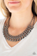 Load image into Gallery viewer, Street Meet and Greet - Black Necklace -Paparazzi Accessories - Paparazzi Accessories