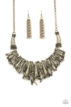 Load image into Gallery viewer, In The MANE-stream - Brass Necklace - Paparazzi Accessories - Paparazzi Accessories