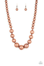 Load image into Gallery viewer, Living Up To Reputation- Copper Necklace- Paparazzi Accessories - Paparazzi Accessories