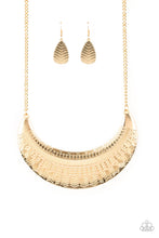 Load image into Gallery viewer, Paparazzi - Large As Life - Gold Necklace - Paparazzi Accessories