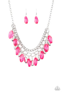 Spring Daydream - Pink Necklace - Paparazzi Accessories - Paparazzi Accessories