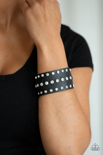 Now Taking The Stage - Black Bracelet - Paparazzi Accessories - Paparazzi Accessories