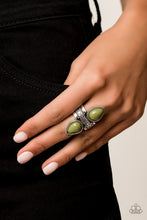 Load image into Gallery viewer, New Age Leader-Green Ring -Paparazzi Accessorie - Paparazzi Accessories