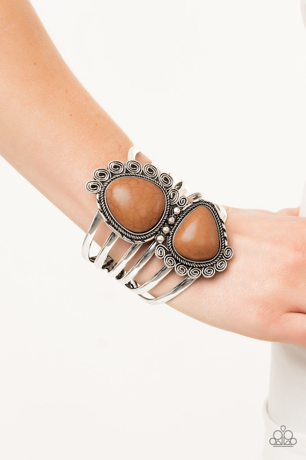 Nature Bound-Brown Bracelet-Paparazzi Accessories - Paparazzi Accessories