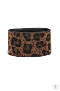 Cheetah Cabana - Brown Bracelet - Paparazzi Accessories - Paparazzi Accessories