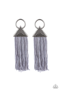 Oh My GIZA - Silver Earrings - Paparazzi Accessories - Paparazzi Accessories