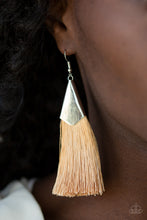 Load image into Gallery viewer, In Full PLUME - Brown Tassel Earrings - Paparazzi Accessories - Paparazzi Accessories