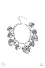 Load image into Gallery viewer, Completely Devoted - Silver Bracelet-Paparazzi Accessories - Paparazzi Accessories