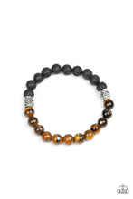 Load image into Gallery viewer, Paparazzi - Take It Easy - Brown Urban Bracelet - Paparazzi Accessories