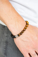 Load image into Gallery viewer, Paparazzi - Take It Easy - Brown Urban Bracelet - Paparazzi Accessories