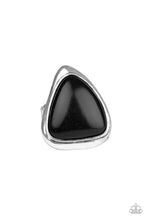Load image into Gallery viewer, Stone Scene - Black Ring - Paparazzi Accessories - Paparazzi Accessories