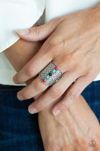 Load image into Gallery viewer, A Line In The SANDSTONE - Paparazzi Silver Ring - Paparazzi Accessories