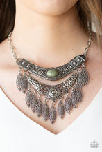 Load image into Gallery viewer, Island Queen - Green Necklace - Paparazzi Accessories - Paparazzi Accessories