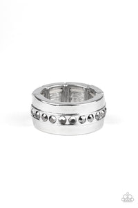 Paparazzi - Reigning Champ - Silver Ring - Paparazzi Accessories