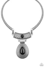 Load image into Gallery viewer, Prowling Prowess - Black Necklace - Paparazzi Accessories - Paparazzi Accessories