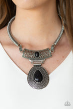 Load image into Gallery viewer, Prowling Prowess - Black Necklace - Paparazzi Accessories - Paparazzi Accessories