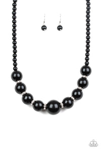 SoHo Socialite - Black Necklace - Paparazzi Accessories - Paparazzi Accessories
