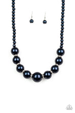 Load image into Gallery viewer, SoHo Socialite - Blue Necklace-Paparazzi Accessories - Paparazzi Accessories