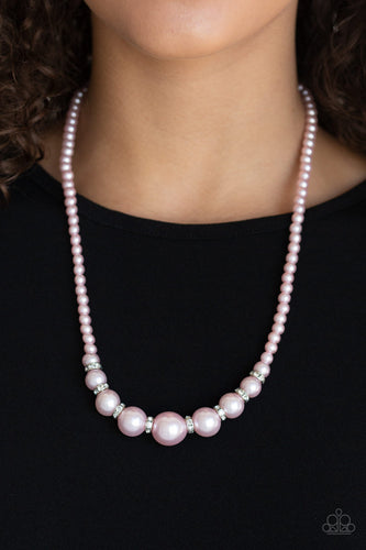 SoHo Sweetheart - Pink Necklace - Paparazzi Accessories - Paparazzi Accessories