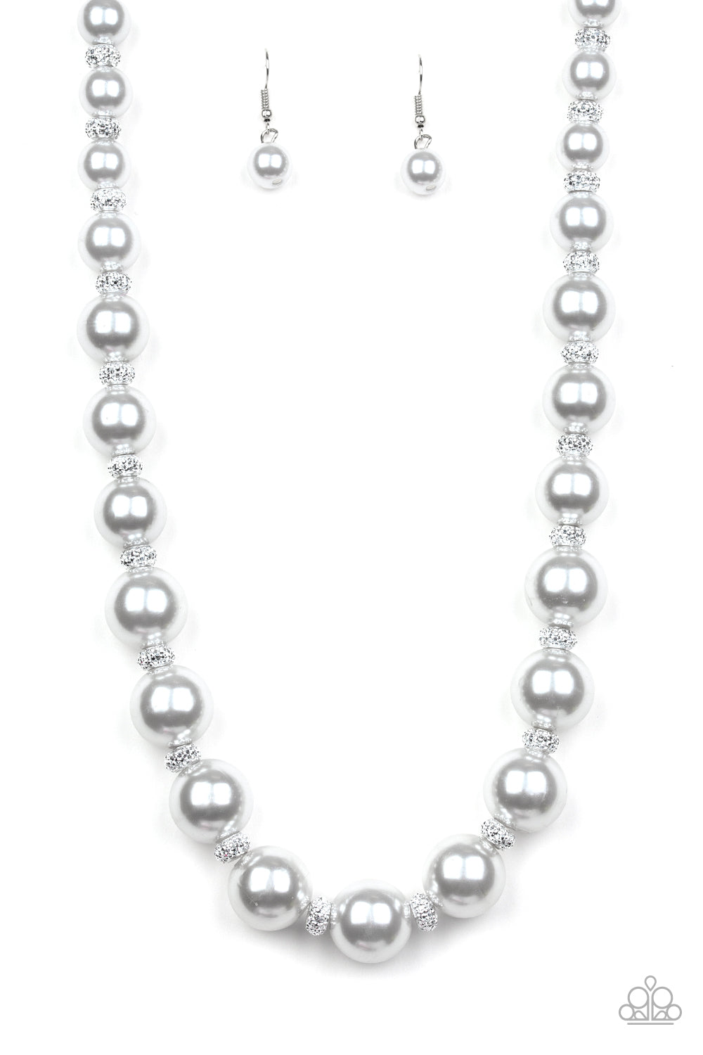Posh Boss - Silver Necklace - Paparazzi Accessories – Bedazzle Me Pretty  Mobile Fashion Boutique