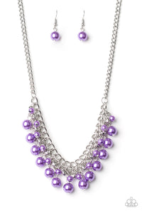 Duchess Dior - Purple Necklace - Paparazzi Accessories - Paparazzi Accessories