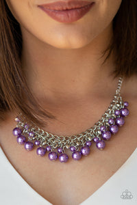 Duchess Dior - Purple Necklace - Paparazzi Accessories - Paparazzi Accessories