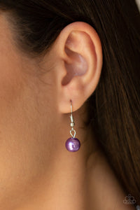 Duchess Dior - Purple Necklace - Paparazzi Accessories - Paparazzi Accessories