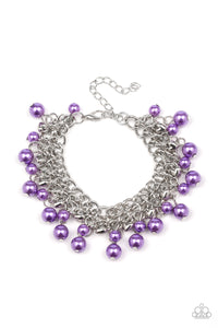 Duchess Diva - Purple  Bracelet-Paparazzi Accessories - Paparazzi Accessories