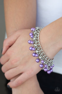 Duchess Diva - Purple  Bracelet-Paparazzi Accessories - Paparazzi Accessories