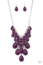 Load image into Gallery viewer, Shop Til You TEARDROP - Purple Necklace - Paparazzi Accessories - Paparazzi Accessories
