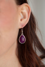 Load image into Gallery viewer, Shop Til You TEARDROP - Purple Necklace - Paparazzi Accessories - Paparazzi Accessories