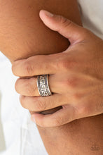 Load image into Gallery viewer, Paparazzi - Tycoon Tribe - Silver Men&#39;s Ring - Paparazzi Accessories