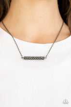 Load image into Gallery viewer, Paparazzi -Timelessly Twinkling - Black Necklace - Paparazzi Accessories