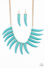 Load image into Gallery viewer, Paparazzi - Tusk Tundra - Blue Necklace - Paparazzi Accessories