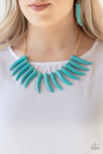 Load image into Gallery viewer, Paparazzi - Tusk Tundra - Blue Necklace - Paparazzi Accessories